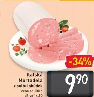 Salám Mortadella italská