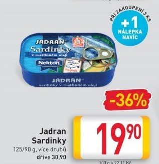 Sardinky Jadran Nekton