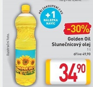 Slunečnicový olej Golden