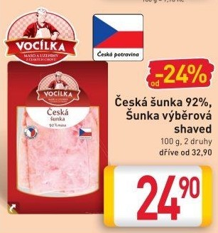 Šunka česká Vocílka