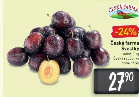 Švestky Česká farma