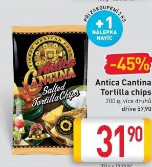 Tortilla chips Antica Cantina