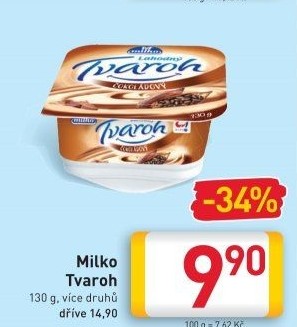 Tvaroh ochucený Milko