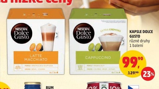 Kapsle Dolce Gusto