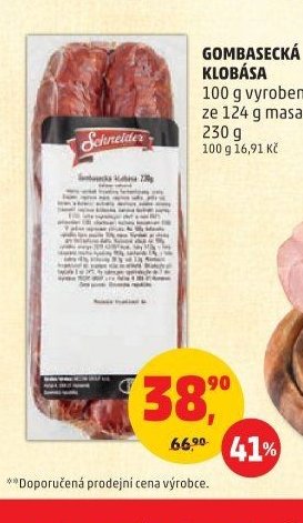 Gombasecká klobása