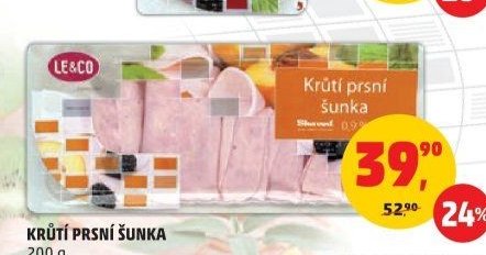 KRŮTÍ PRSNÍ ŠUNKA