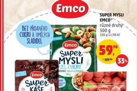 SUPER MYSLI EMCO různé druhy