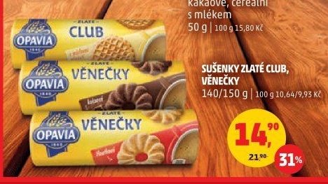SUŠENKY ZLATÉ CLUB, VĚNEČKY