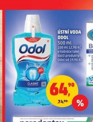 ÚSTNÍ VODA ODOL