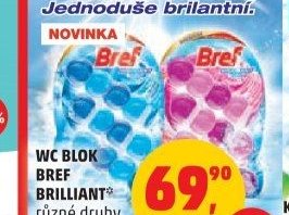 WC BLOK BREF BRILLIANT různé druhy 3 x 42 g