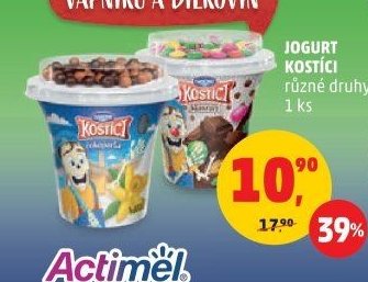 Jogurt Kostíci různé druhy
