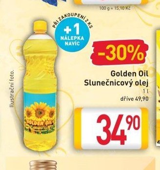Golden Oil Slunečnicový olej