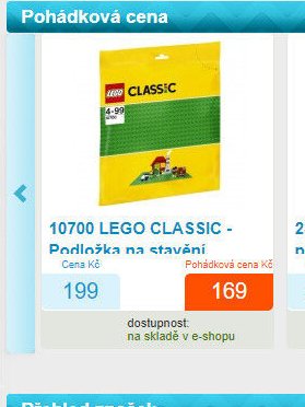 10700 LEGO CLASSIC - Podložka na stavění