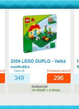 2304 LEGO DUPLO - Velká podložka