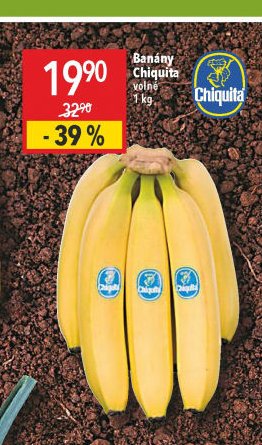 Banány Chiquita volné