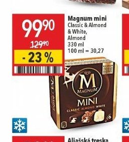 Magnum mini Classic & Almond & White 330 ml
