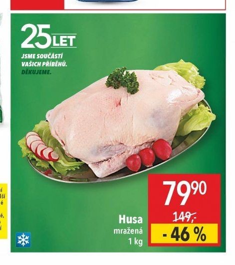 Husa mražená 1 kg