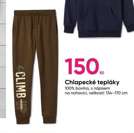 Chlapecké tepláky