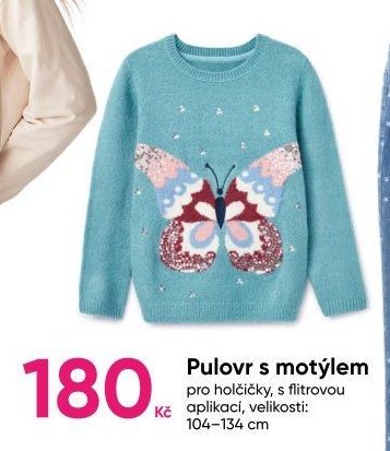 Pulovr s motýlem