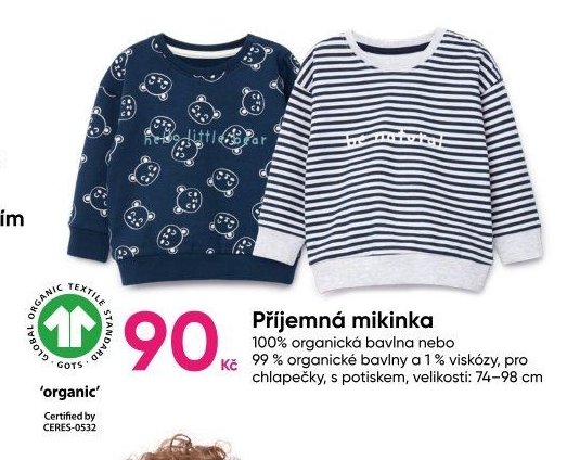 Příjemná mikinka