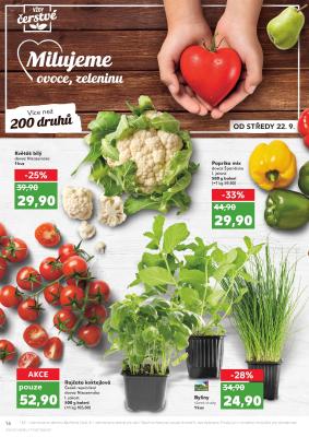 akční leták Kaufland 22.9.2021-27.9.2021