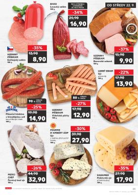 akční leták Kaufland 22.9.2021-27.9.2021