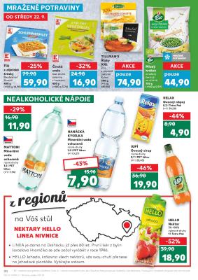 akční leták Kaufland 22.9.2021-27.9.2021