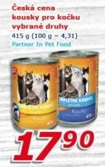 Konzerva pro kočky Česká cena