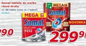Tablety do myčky Somat