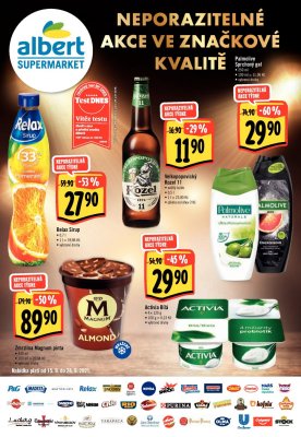 akční leták Albert 15.9.2021-28.9.2021