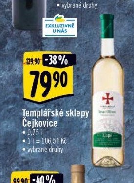 Templářské sklepy Čejkovice