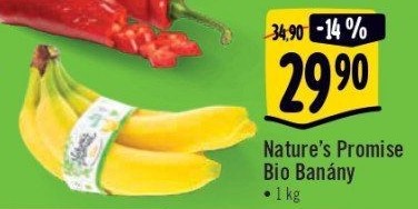 Banány bio Nature'