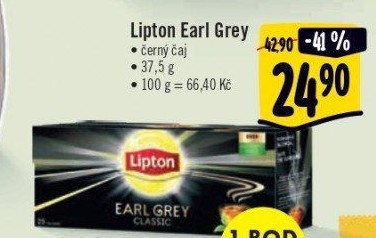 Čaj Earl Grey Lipton