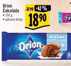 Čokoláda Orion