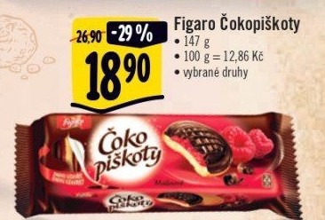 Čokopiškoty Figaro