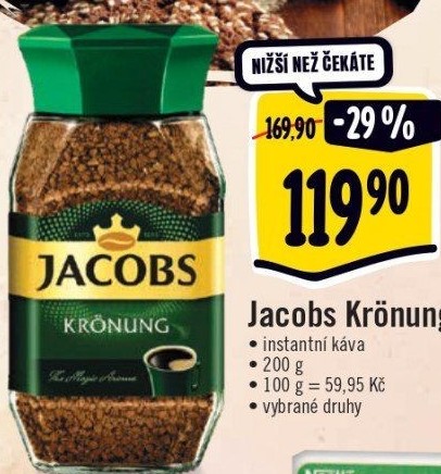 Instantní káva Jacobs Krönung