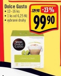 Kapsle Dolce Gusto Nescafé