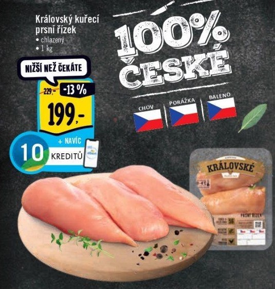 Kuřecí prsní řízky královské Albert