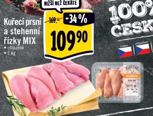 Kuřecí řízky mix Albert