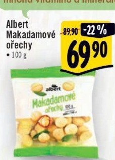 Makadamové ořechy Albert