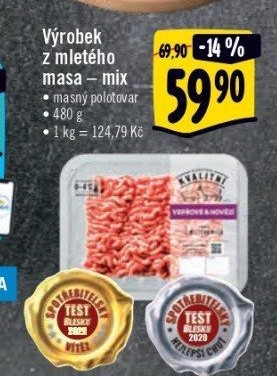 Mleté maso mix Albert