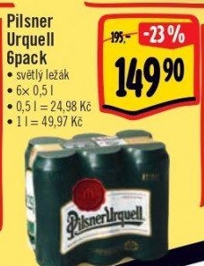 Pivo Pilsner Urquell