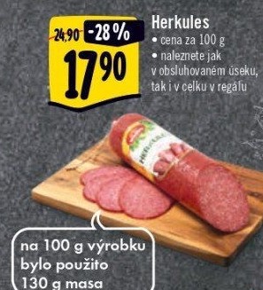 Salám Herkules Krásno