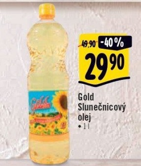 Slunečnicový olej Gold Plus
