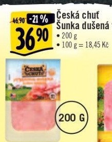 Šunka dušená výběrová Česká chuť