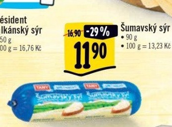 Sýr tavený Šumavský Tany