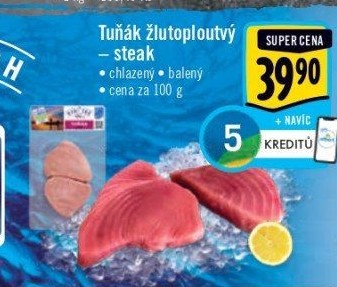 Tuňák žlutoploutvý steak Albert