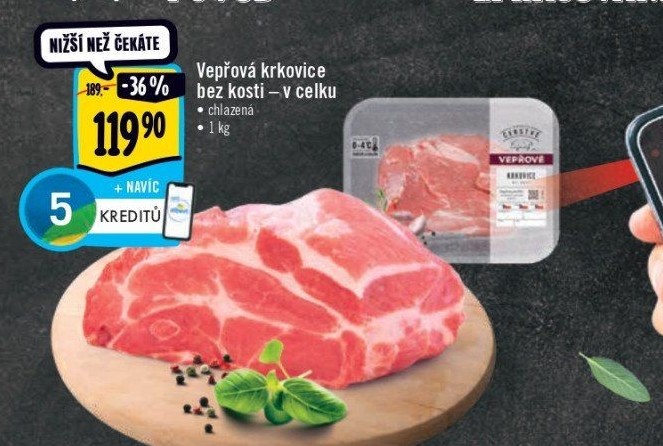 Vepřová krkovice bez kosti Albert