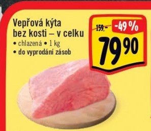 Vepřová kýta bez kosti