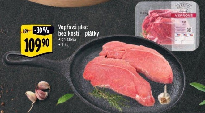 Vepřová plec bez kosti Albert